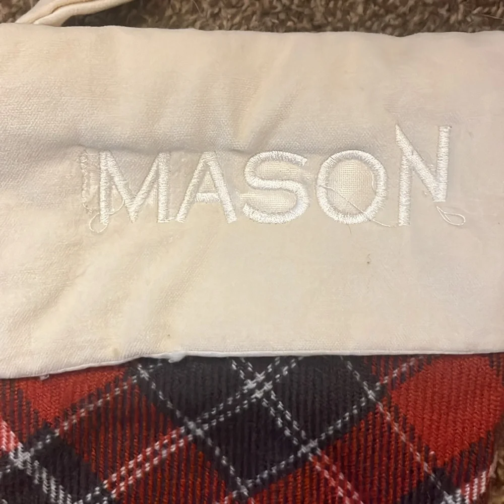 Pottery Barn Mason Stocking